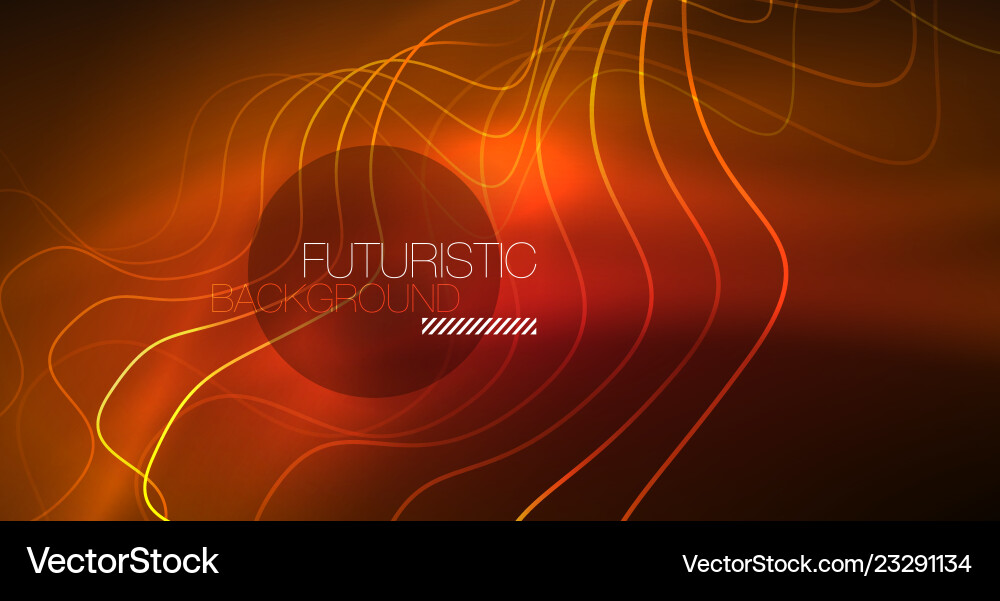 Abstract shiny glowinng color wave design element Abstract shiny glowinng color wave design element Vector Image