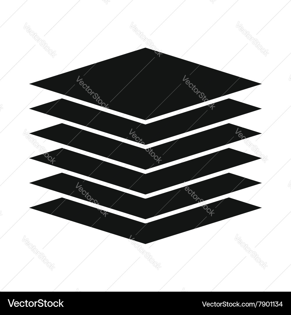 Data presentation template icon simple style Vector Image