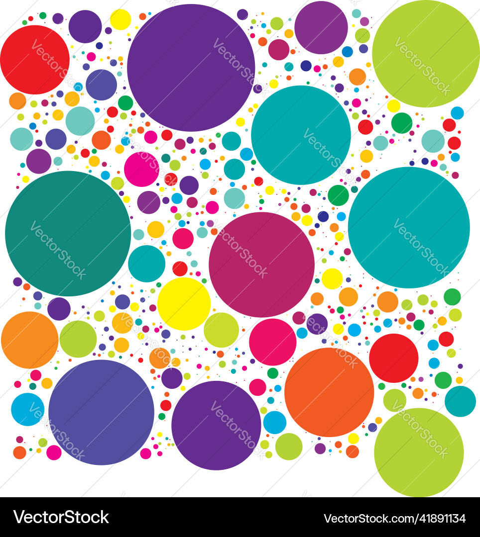 Random circles pattern texture Random circles pattern texture Vector Image