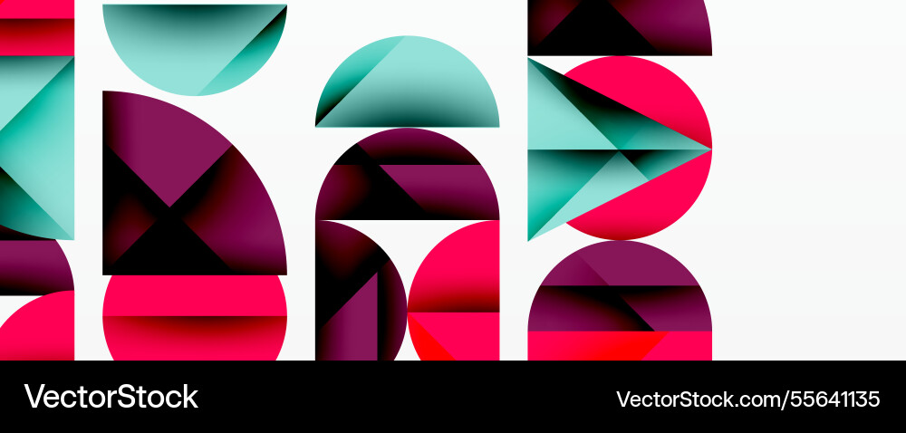 Abstract geometric pattern with intersecting Abstract geometric pattern with intersecting vector image