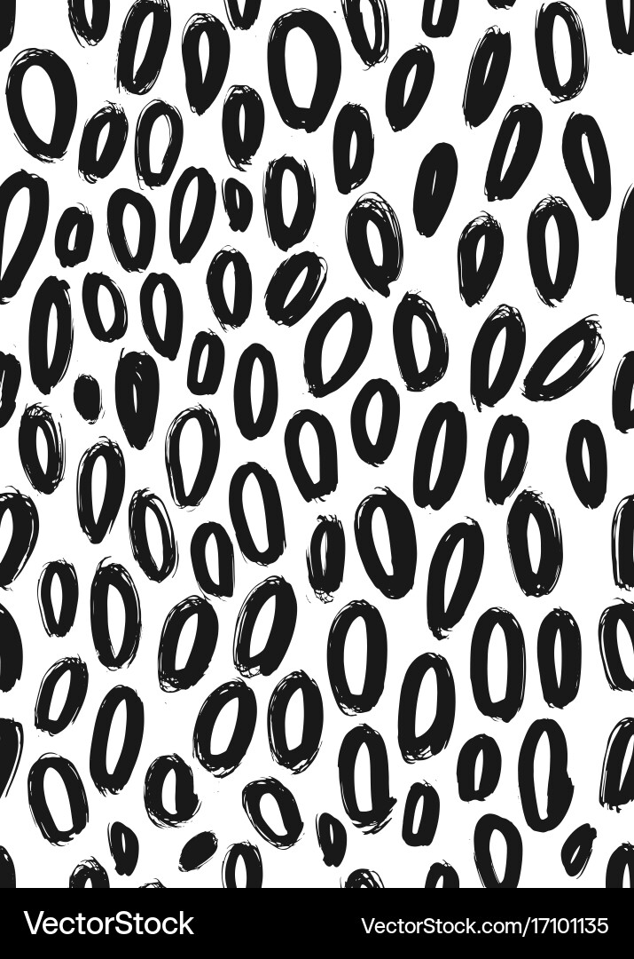 Ink abstract seamless pattern background vector image