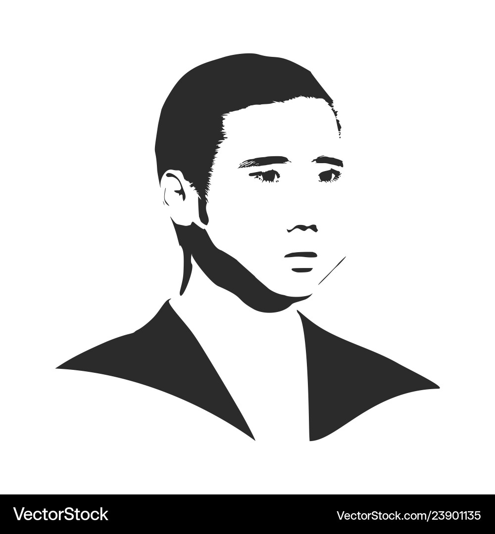 Man avatar front view Vector Image