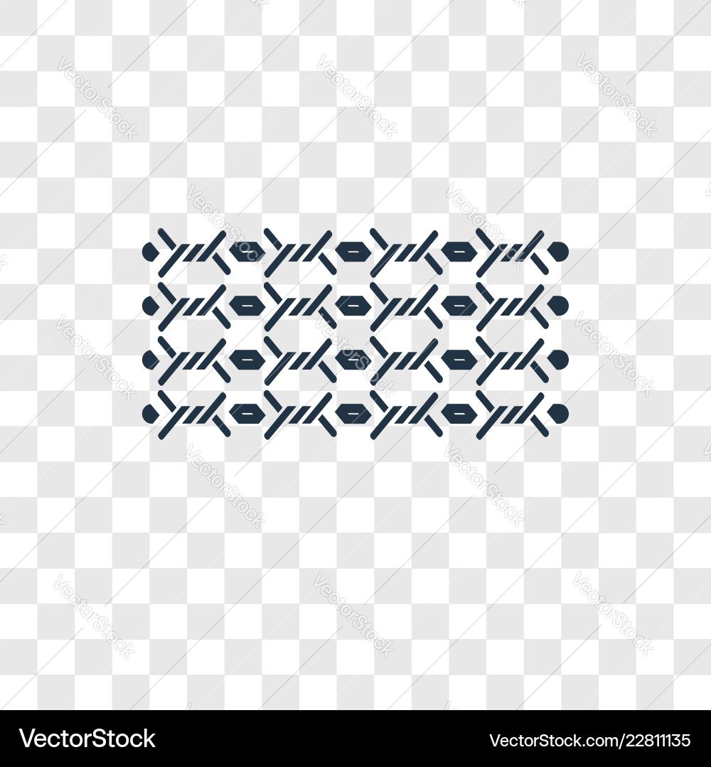 Wire concept linear icon isolated on transparent Wire concept linear icon isolated on transparent vector image