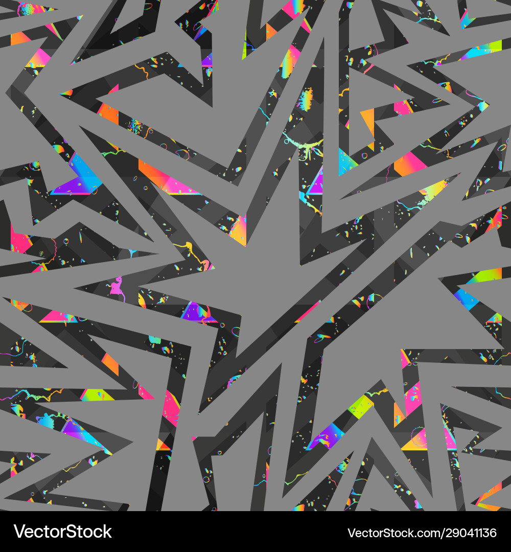 Abstract Geometric Pattern with Spot Effect vector image