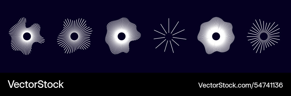 Abstract radial wave pattern with dynamic Abstract radial wave pattern with dynamic vector image
