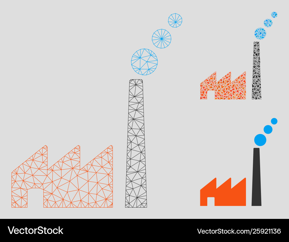 Fabric building mesh 2d model and triangle Fabric building mesh 2d model and triangle Vector Image