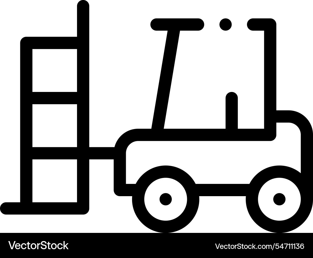 Loading icon thin linear style design isolated Loading icon thin linear style design isolated vector image
