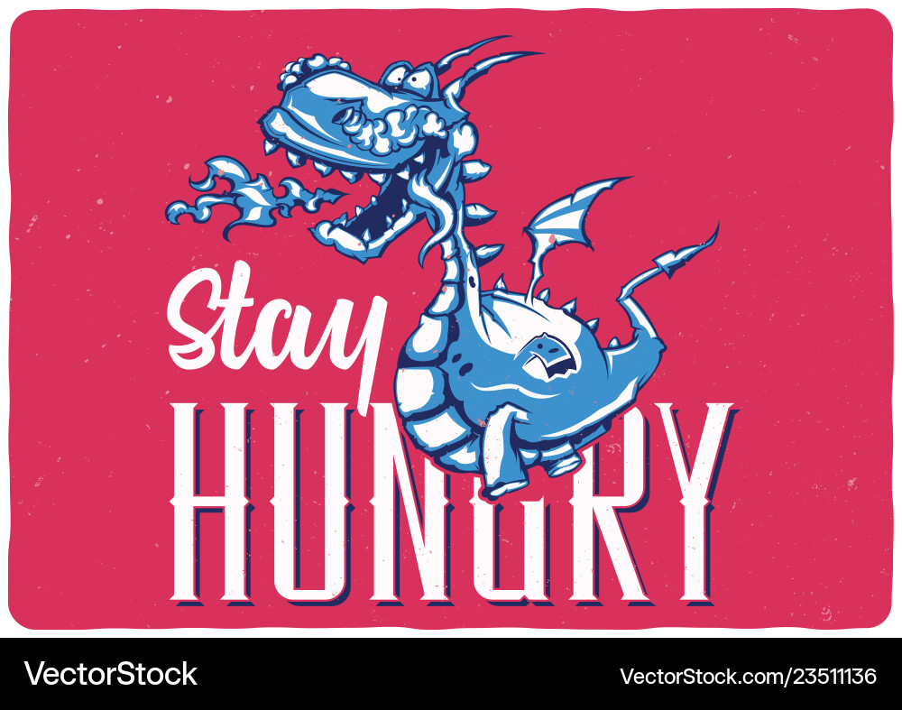 T-shirt or poster design T-shirt or poster design vector image