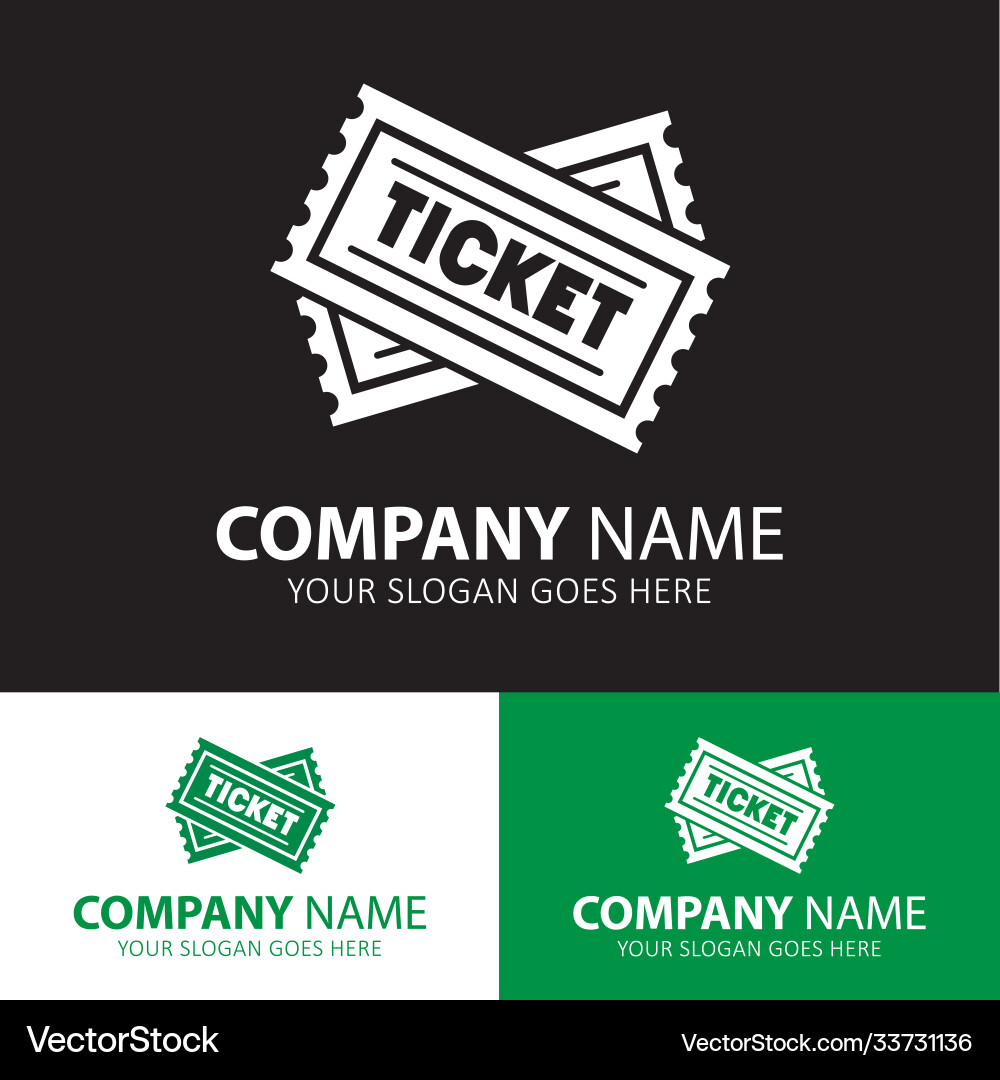 Ticket Icon - Event Access vector image