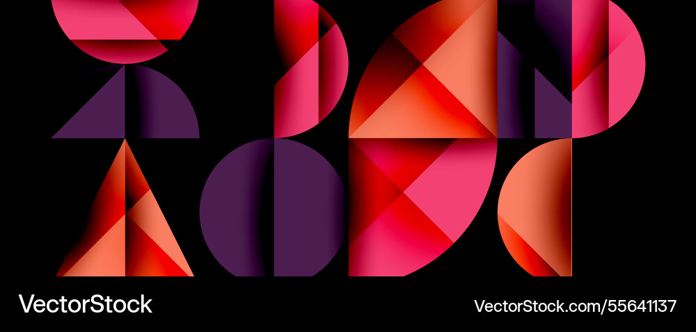 Abstract geometric background with layered Abstract geometric background with layered vector image