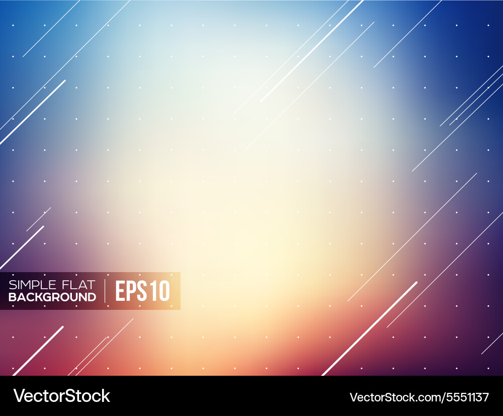 Blurred Gradient Background - Smooth Colors vector image