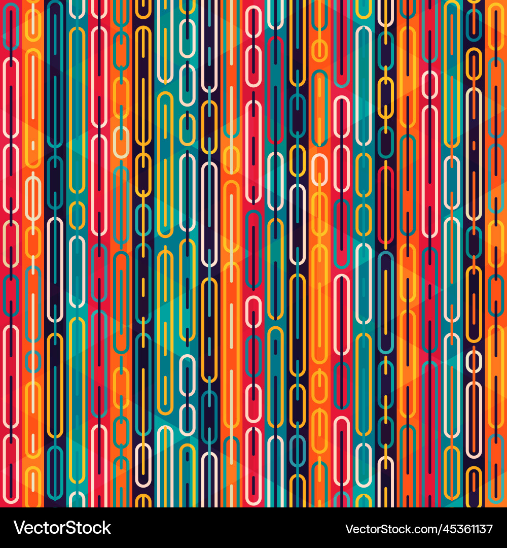 Cellular Pattern - Retro & Abstract vector image
