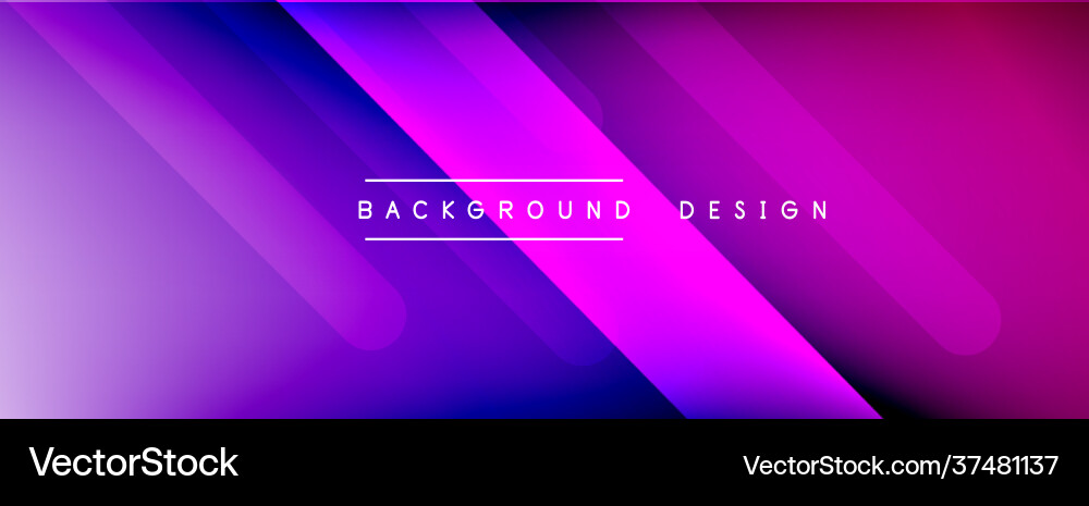 Dynamic lines abstract background 3d shadow Vector Image