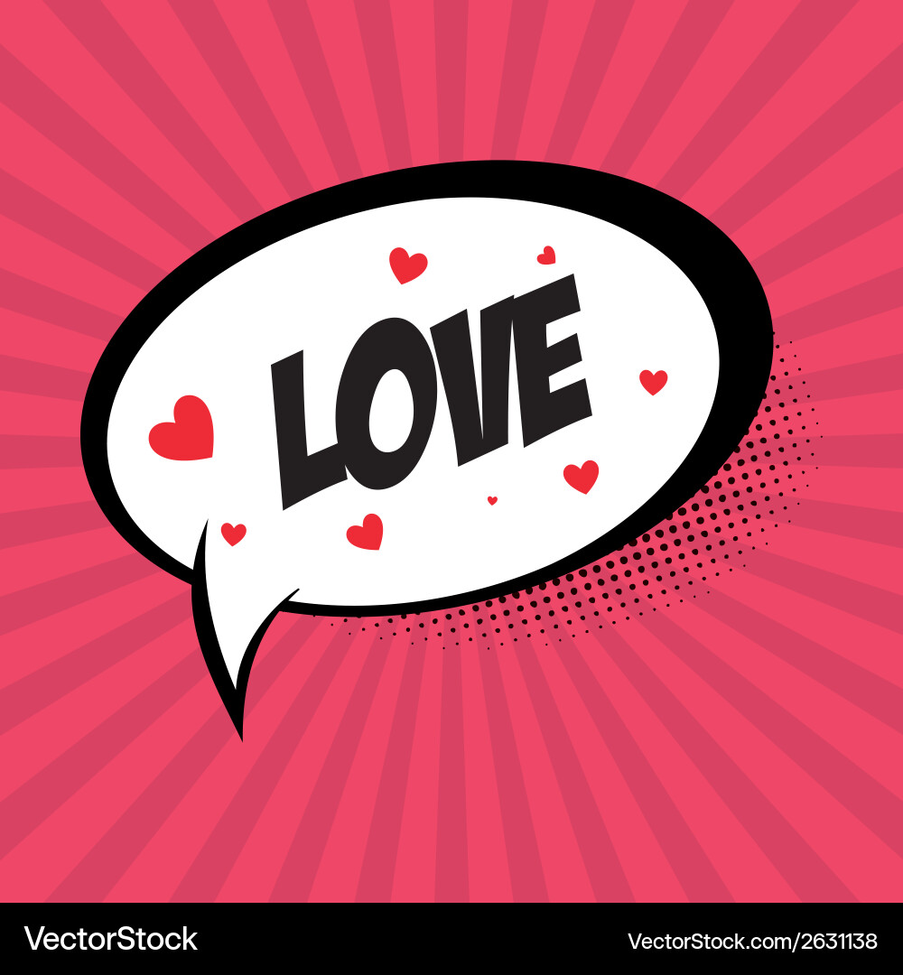 Abstract pop art object on a special background vector image