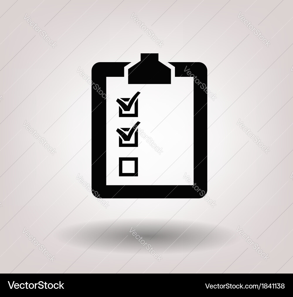Checkmark Icon - List Marker vector image