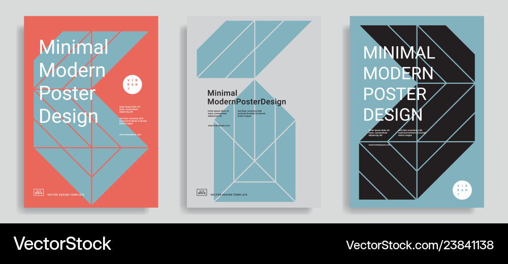 Design templates with simple geometric shapes Design templates with simple geometric shapes vector image