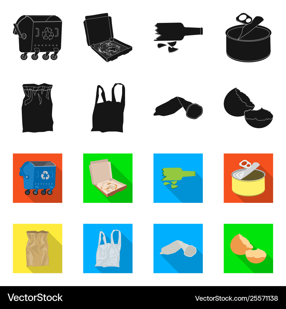 Dump and sort logo Dump and sort logo vector image