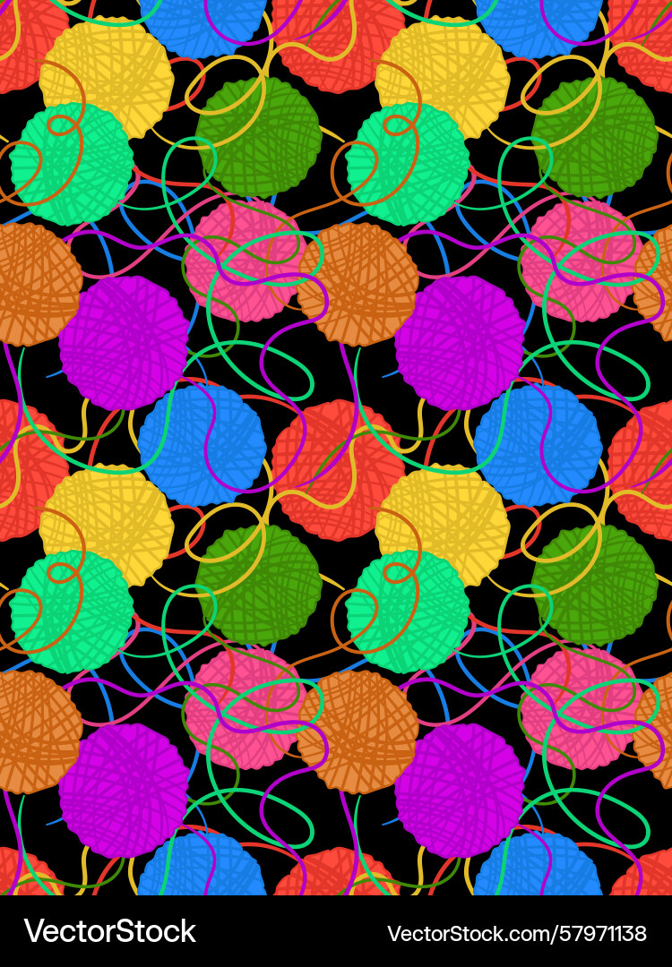 Dynamic artistic background with tangles Vector Image