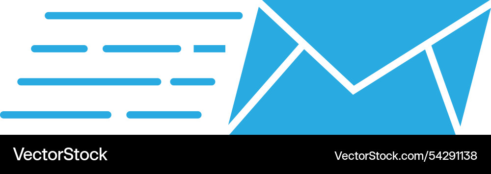 Mail icon design template isolated Mail icon design template isolated vector image
