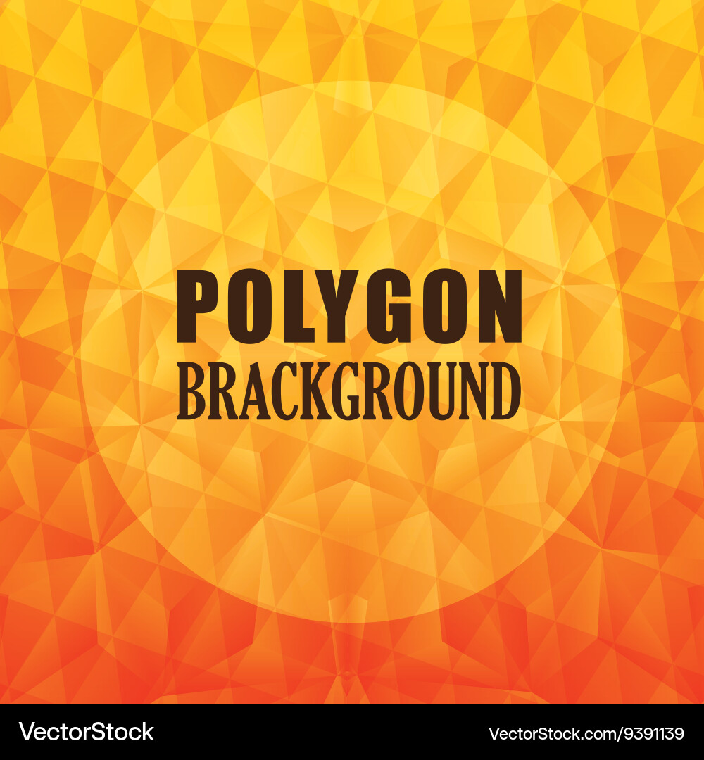 Background design polygon icon abstract vector image