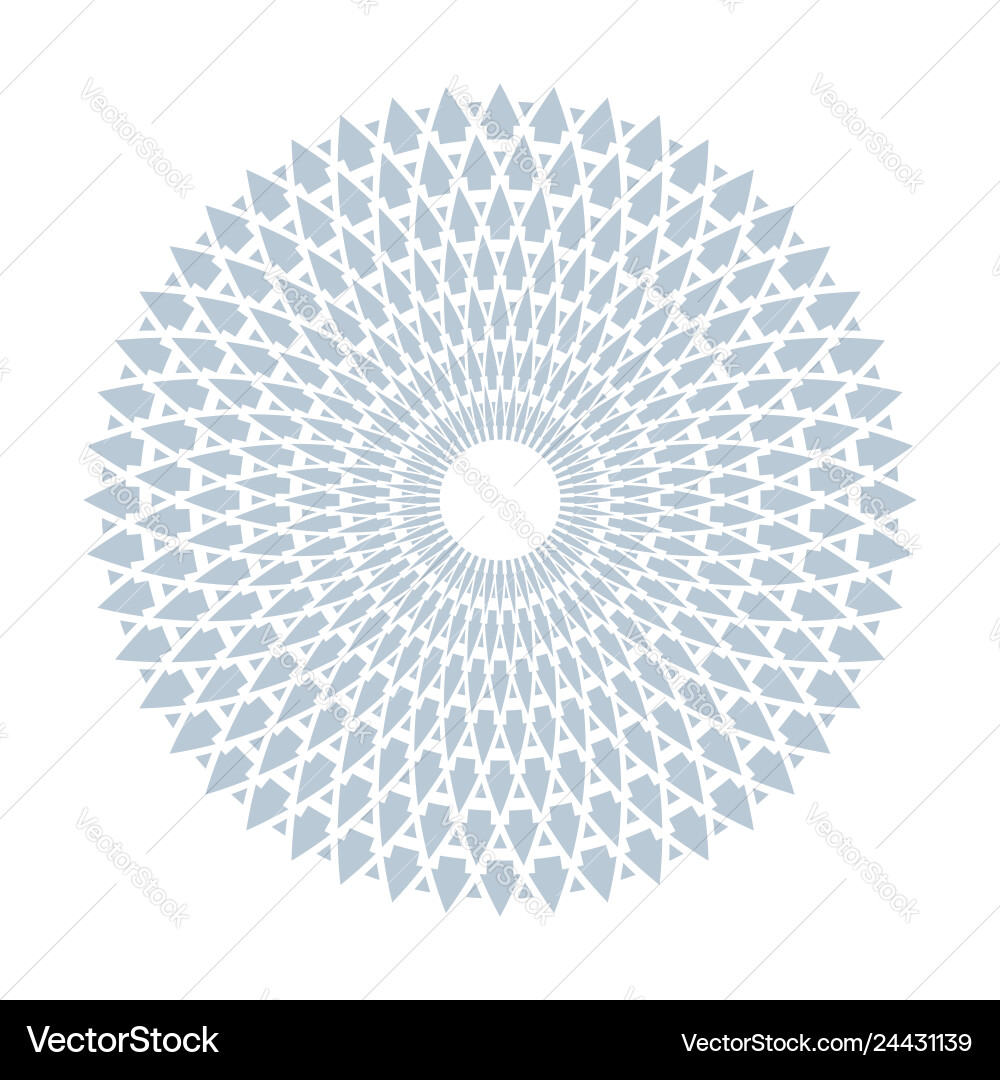Circle design element vector image