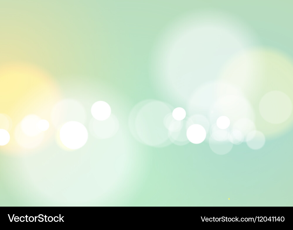 Abstract bokeh light background vector image