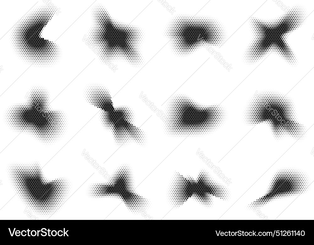 Halftone hexagon pattern reprographic technique Halftone hexagon pattern reprographic technique vector image