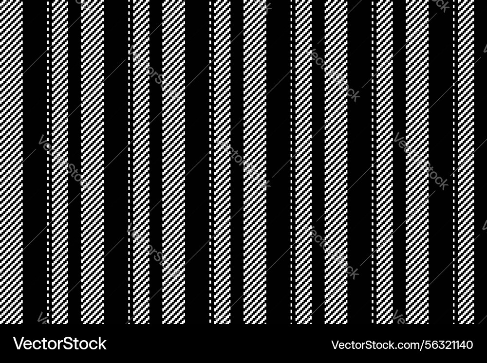 Tidal Stripe Textile Pattern vector image