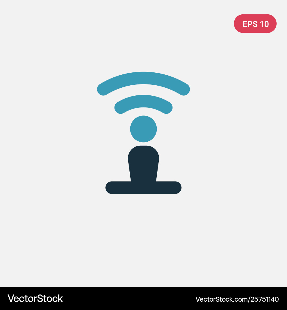 Two color icon from user interface concept Two color icon from user interface concept vector image