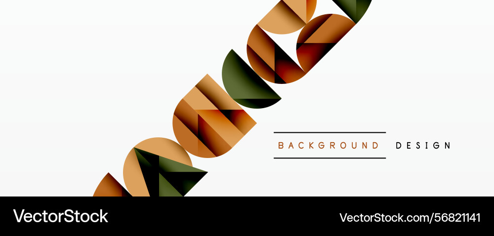 Abstract geometric shapes overlap creating Abstract geometric shapes overlap creating vector image