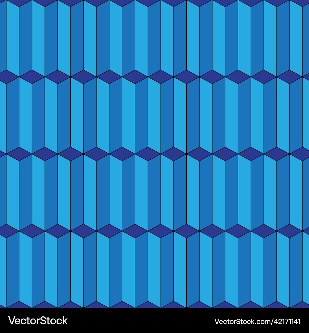 Seamless repeating isometric pattern of cubes Seamless repeating isometric pattern of cubes vector image