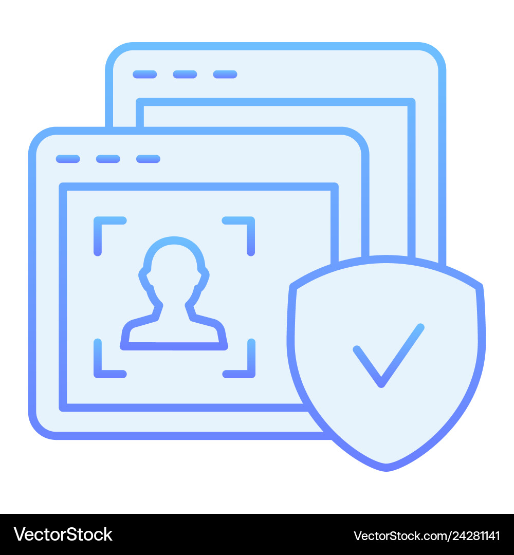Sign up page window flat icon web Sign up page window flat icon web vector image
