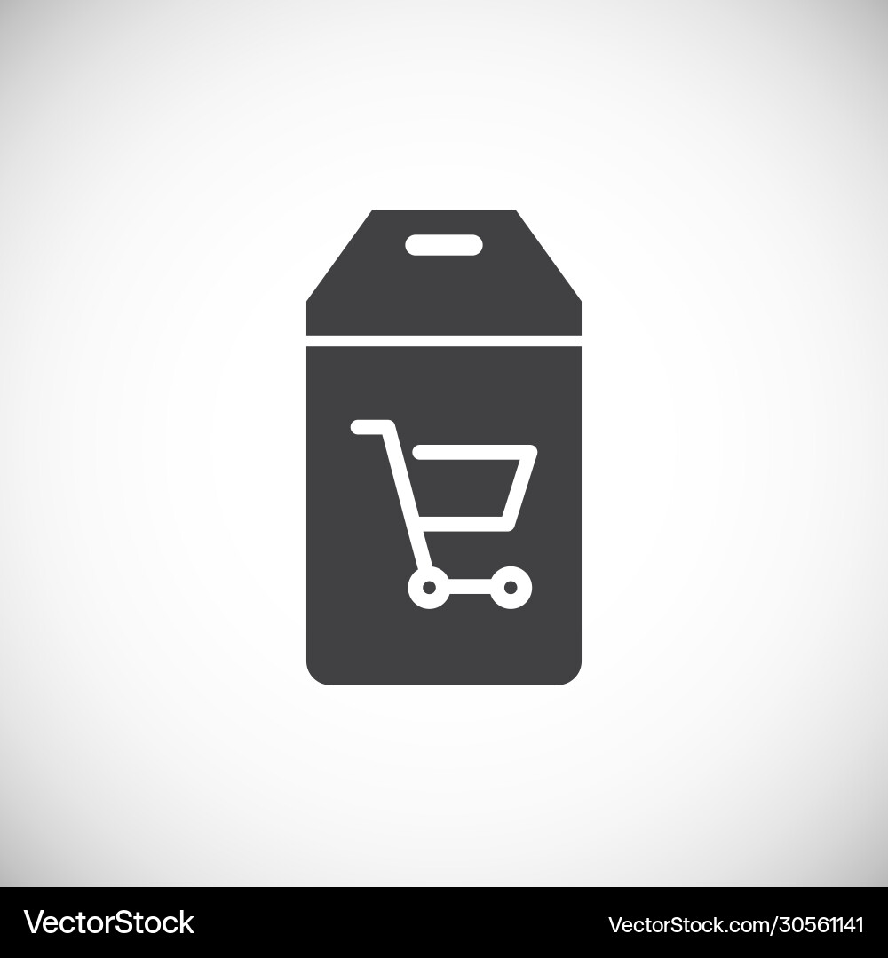 Tag related icon on background for graphic and web Tag related icon on background for graphic and web Vector Image