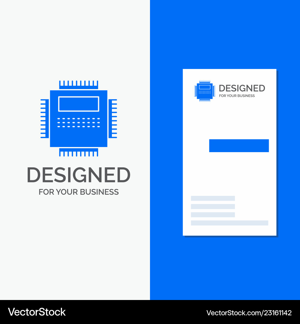 Business logo for processor hardware computer pc Business logo for processor hardware computer pc vector image