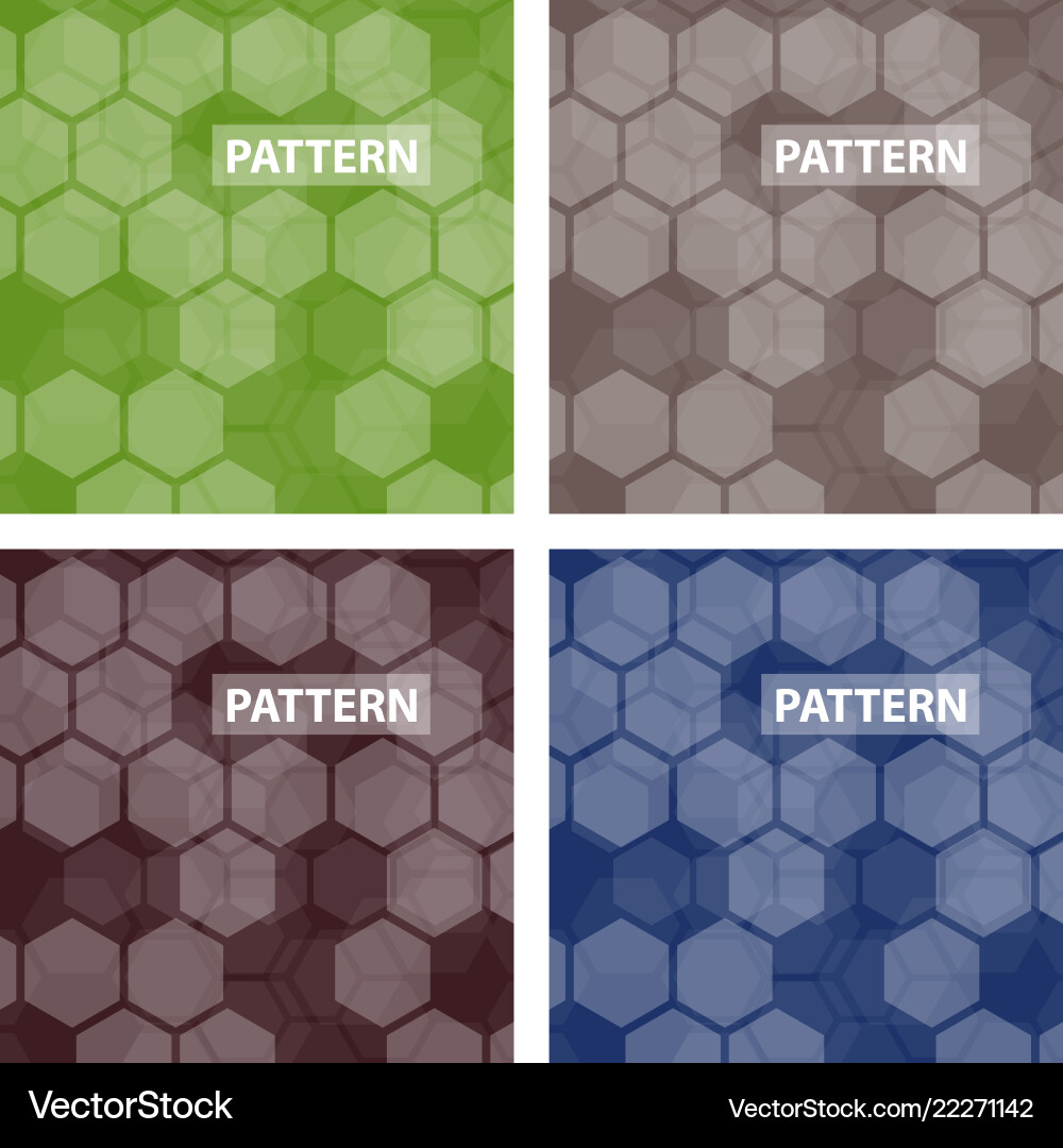Set of cards patterns at the background Set of cards patterns at the background vector image