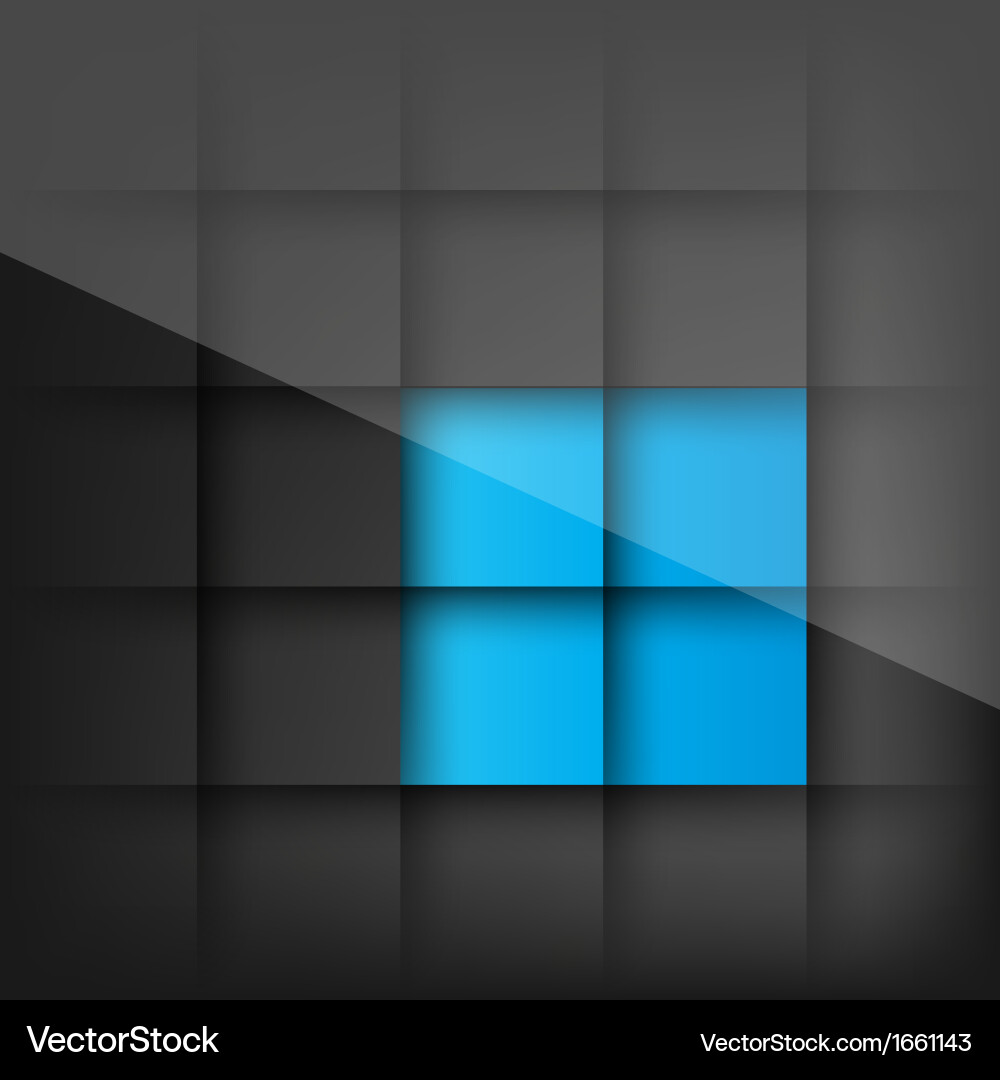 Abstract background with paper layers and shadows vector image