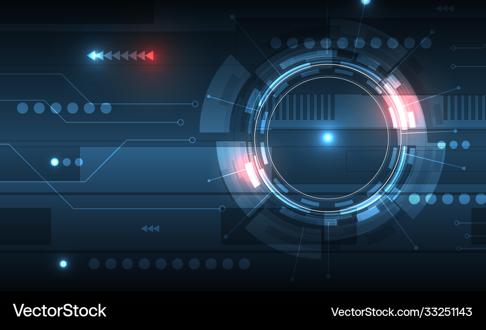 Abstract techno background with rays luminous Abstract techno background with rays luminous vector image