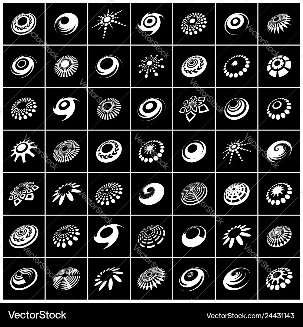 Design elements set Design elements set vector image