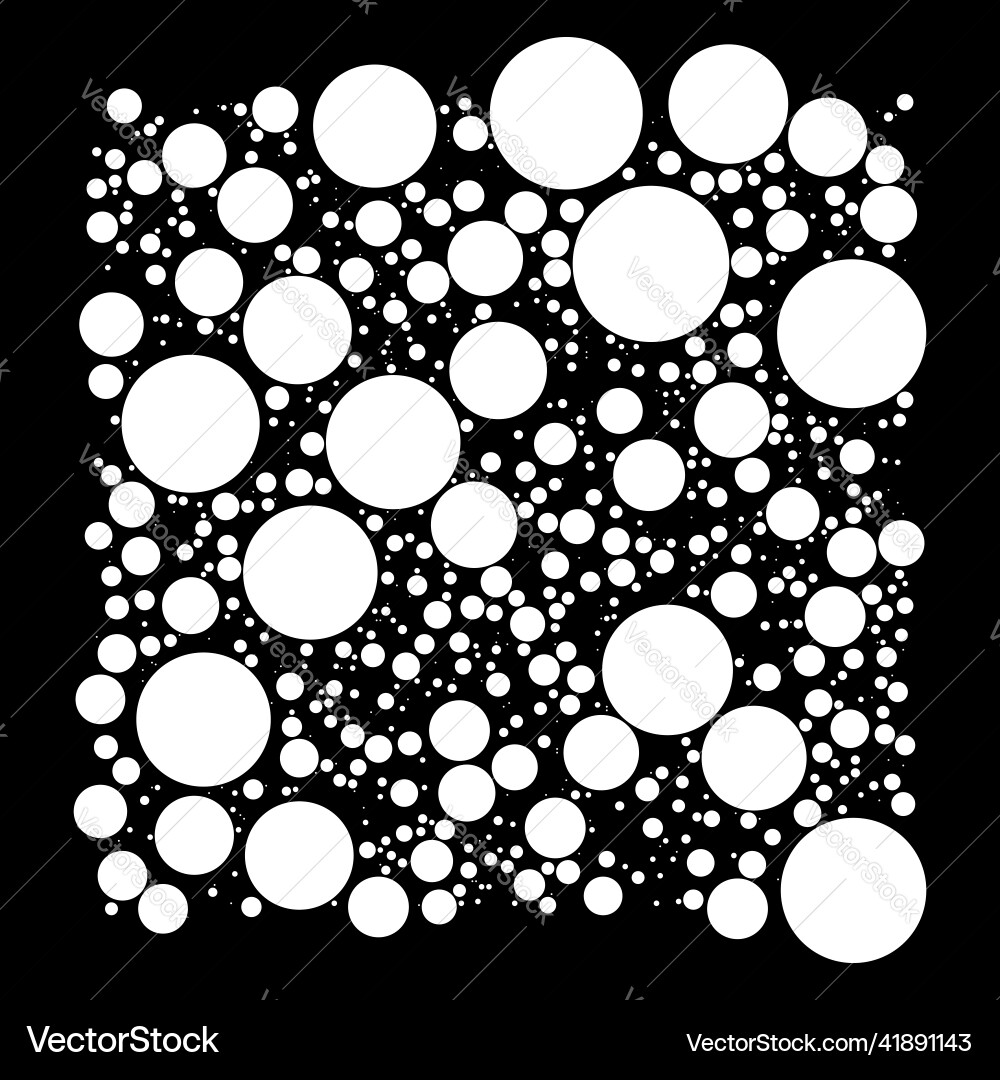 Random circles pattern texture Random circles pattern texture vector image