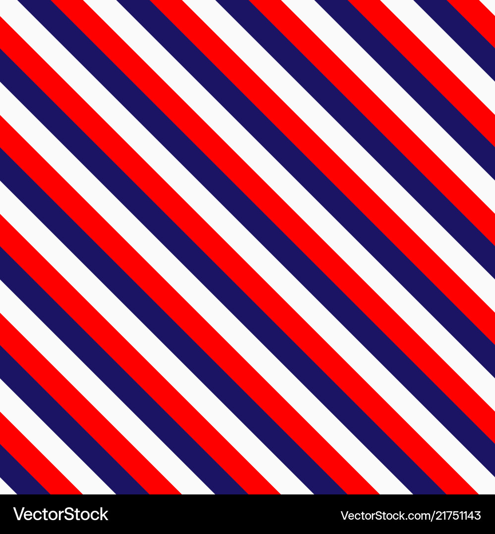 Red and White Stripe Pattern vector image