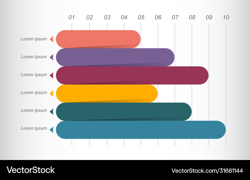 Bar chart graph diagram statistical business Bar chart graph diagram statistical business vector image