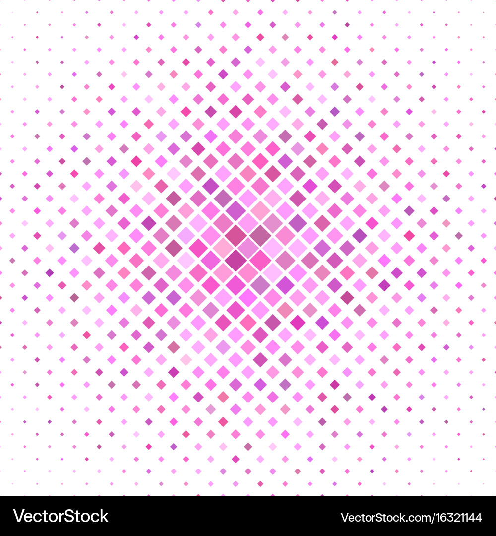 Pink abstract square pattern background - from vector image