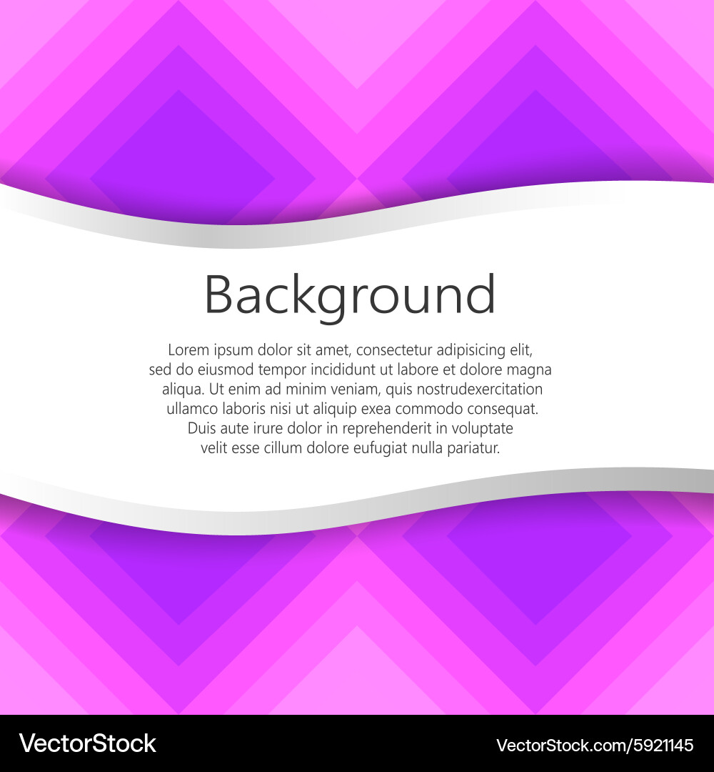 Abstract background booklet list vector image
