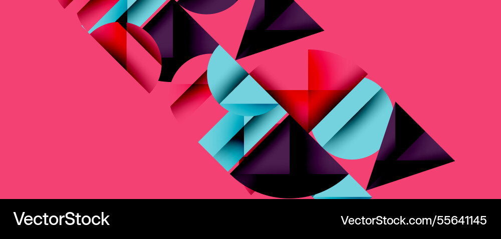 Abstract geometric pattern with intersecting Abstract geometric pattern with intersecting vector image