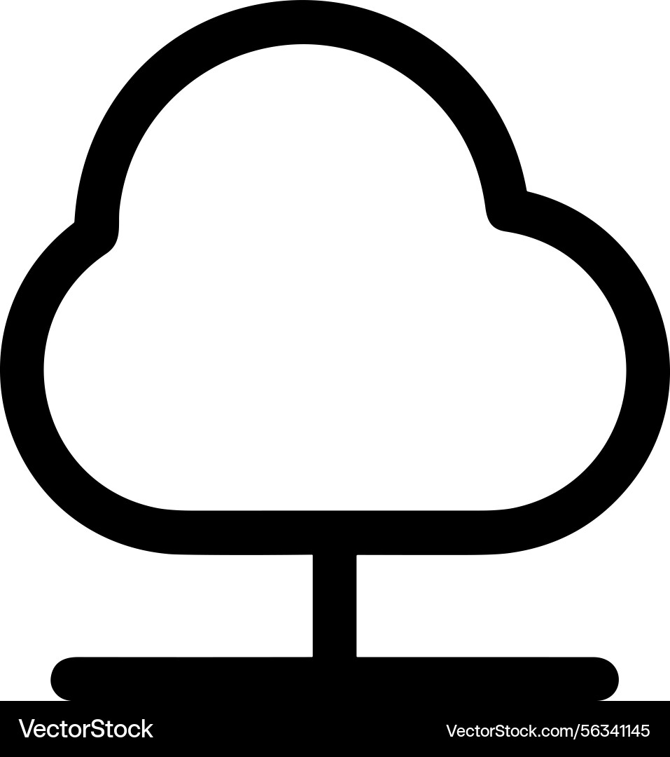 Computer icon symbol image Vector Image