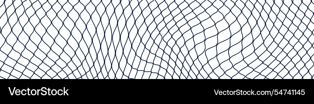 Fishnet Mesh Pattern vector image
