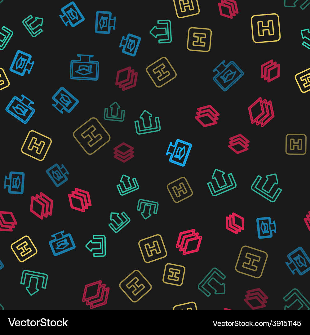 Set line monitor with graduation cap upload Set line monitor with graduation cap upload vector image
