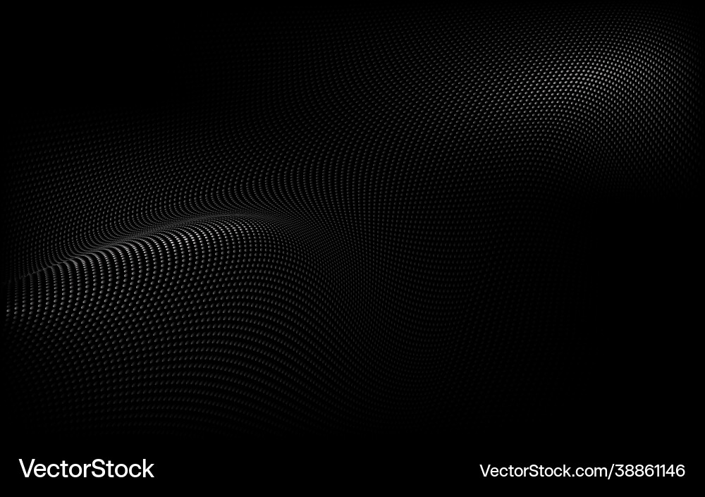 Abstract wavy light lines and particle futuristic Abstract wavy light lines and particle futuristic vector image