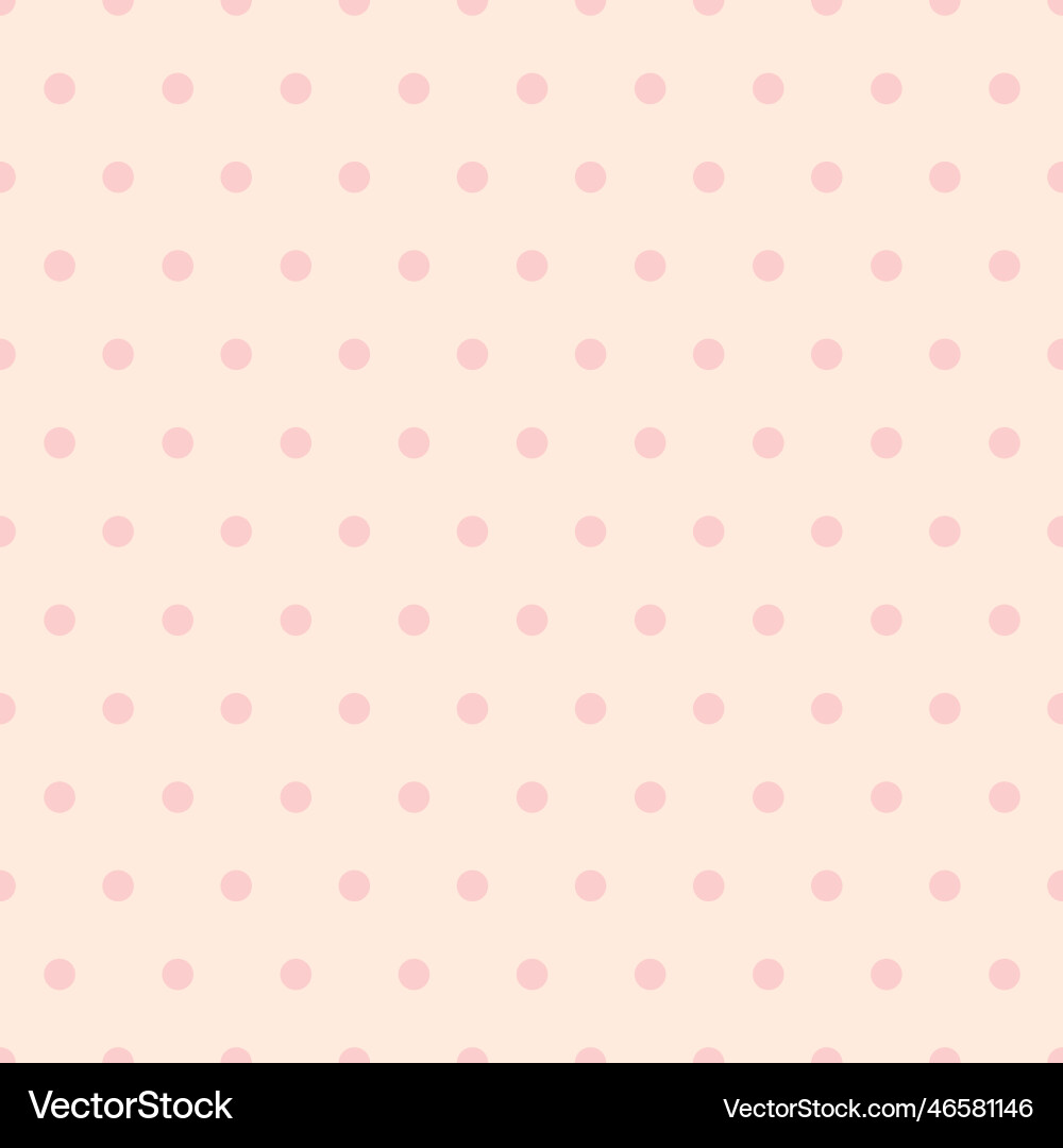Background with polka dots vector image