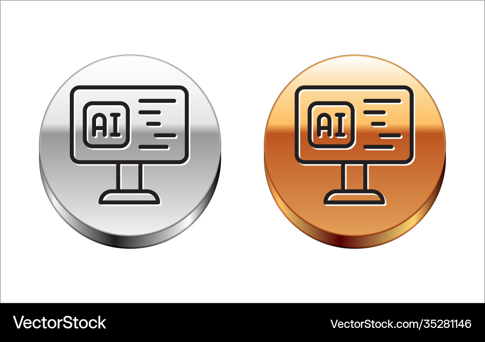 Black line software web developer programming Black line software web developer programming vector image